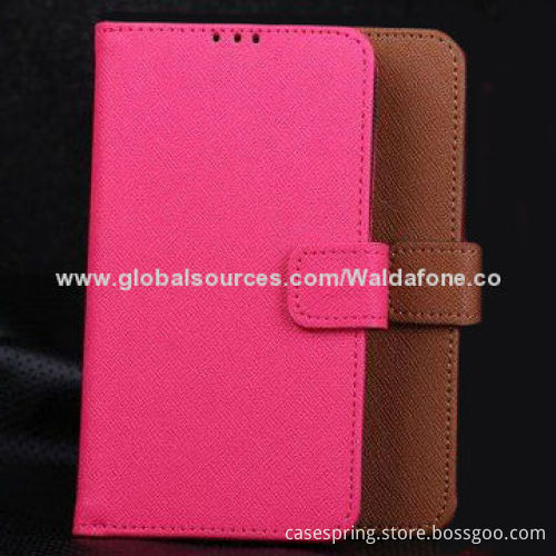 Leather Cases for Samsung Galaxy S5 with Card Slot, ODM and OEM Orders Welcomed